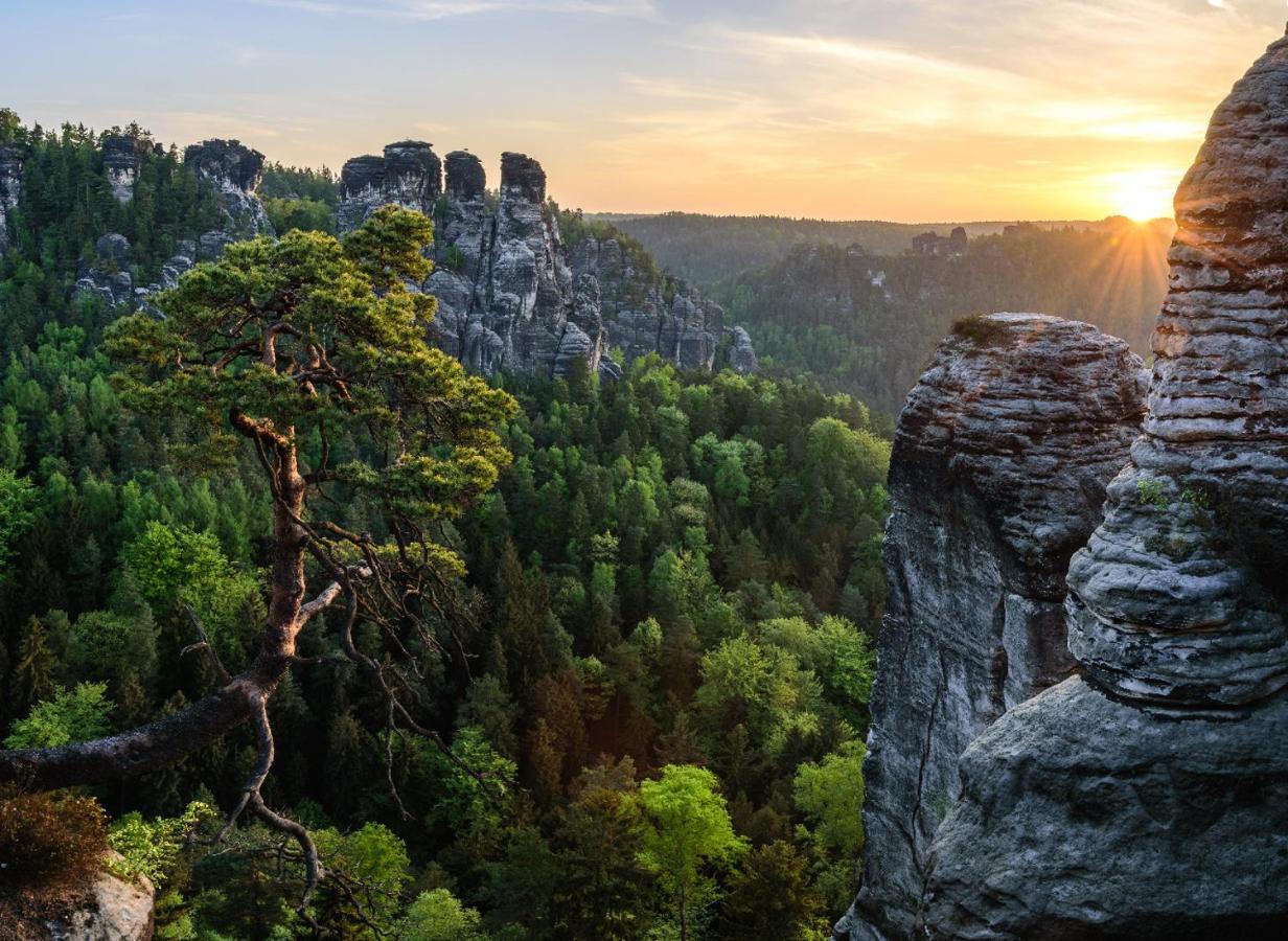 Landhaus Waltersdorf - Pool & Wellness Bad Schandau Eksteriør bilde