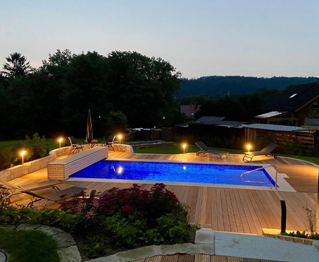Landhaus Waltersdorf - Pool & Wellness Bad Schandau Eksteriør bilde